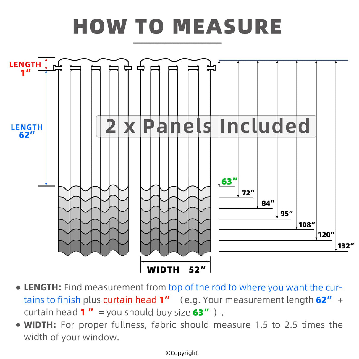 Waterproof Outdoor Curtain W52 x L84 - Grommet Top Sunlight Blocking Window Treatment Drapes Blackout Curtains for Home Bedroom Living Room Patio Porch Pergola Cabana Gazebo (Beige, 2 Panels) DIVA EN CAMINO DEC