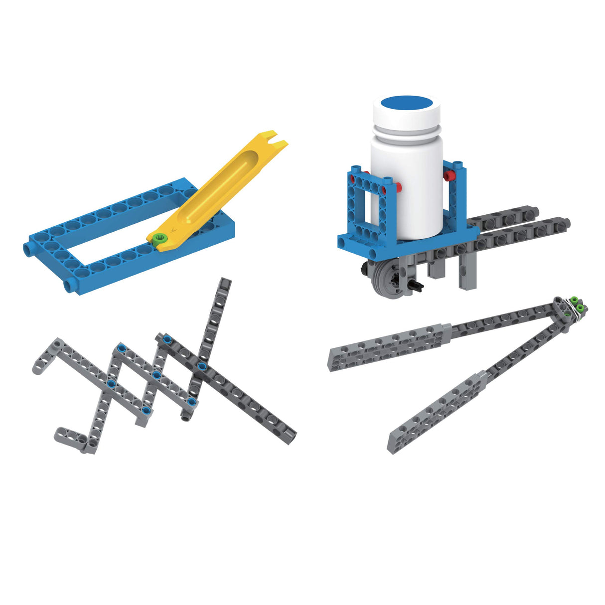 Thames & Kosmos Simple Machines Science Experiment & Model Building Kit, Introduction to Mechanical Physics, Build 26 Models to Investigate The 6 Classic Simple Machines Thames & Kosmos