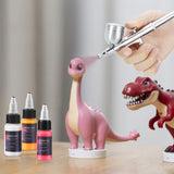 Airbrush Paint 12 Colors, Ready to Spray Airbrush Paint Set, Water-Based Acrylic Air Brush Paints for Metal, Plastic Models, Canvas, Wood, 0.67 Fl Oz/20ml EKOHERR