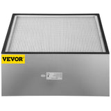 VEVOR Filter Replacement, 24'' x 24'' x 11.5'' AC Filter, HEPA Pleated Air Filter, Air Filter Replacement with Galvanized Frame, 99.97% Standard Filter Compatible for HEPA Filter Novair 2000 VEVOR