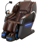 Notired Space Walk & Ankle Stretch 4D Massage Chair Full Body, Unique 2026 Zero Gravity SL-Track Shiatsu Massage Chair Recliner, Electric Calfrest Extension & Foot Rollers, AI Voice Control S002 Black Notired