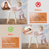 Felt Furniture Pads 300 Pieces, Furniture Pads for Hardwood Floors, Felt Pads for Chair Legs Furniture, Floor Protectors for Furniture Black FURNIMATE