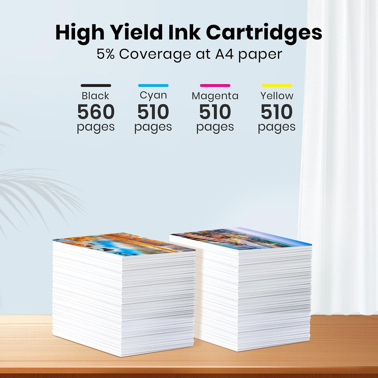 LC401 Ink Cartridges Compatible for Brother LC401 XL BK LC401XL LC 401 LC401BK High Yield to use with Brother MFC-J1010DW MFC-J1012DW MFC-J1170DW (4-Pack, Black Cyan Magenta Yellow) Stamsky