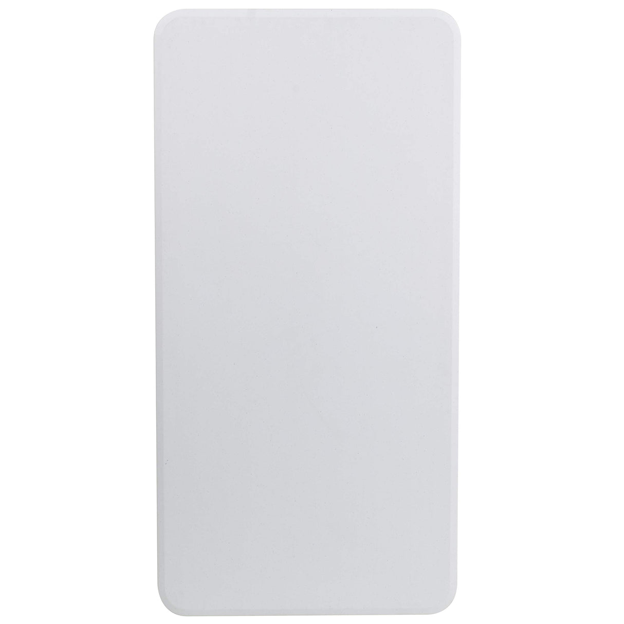 Flash Furniture Elon 4' Rectangular All-Occasion Plastic Folding Event Table, Foldable Portable Banquet Table for Indoor/Outdoor Events, White Flash Furniture