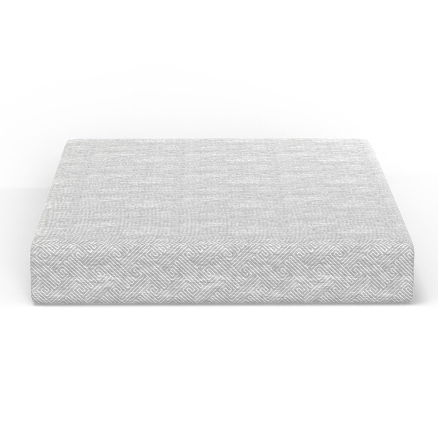 Elevon Heather Grey Memory Foam Mattress, 10 Inch King Size Mattresses with Memory Foam and Breathable Fabric, CertiPUR-US and Oeko-TEX Certifed, Bed-in-a-Box, Fiberglass Free