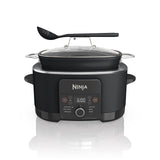 Ninja MC1010 Foodi PossibleCooker PLUS - Sous Vide & Proof 6-in-1 Multi-Cooker, with 8.5 Quarts, Slow Cooker, Dutch Oven & More, Glass Lid & Integrated Spoon, Nonstick, Oven Safe Pot to 500°F, Black Ninja