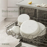 CAROTE 23pcs Pots and Pans Set Non Stick, Cookware Sets, Kitchen Set, Oven/Dishwasher/Fridge Safe, Space Saving Pots Set, Nonstick Set with Versatile Detachable Handle, Induction RV Set, Cream CAROTE