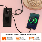 Cyclysio Dresser for Bedroom with Clothes Rack, 5 Drawers Dresser with Charging Station & LED Lights, Pink Storage Chest of Drawers with Wheels, Wooden Top, Lockable Wheels, Bedroom, Closet, Pink Cyclysio