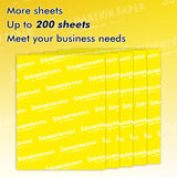 Koala Sublimation Paper 8.5x11 inches 200 Sheets Easy to DIY T-shirts, Tumblers, Mugs Only Compatible with Inkjet Sublimation Printer Sublimation ink 125g KOALA PAPER