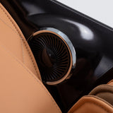 Alfine A688 Heaven Duet Massage Chair-4D & 3D Dual-Mechanism Zero Gravity Recliner with Yoga Stretch and Electric Automatic Footrest Extension-Full Body Relaxation (Brown) Alfine