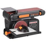 EliteEdge EliteEdge Benchtop Belt and Disc Sander - 1/2HP Motor, 4" x 36" Belt, 6" Disc, Sturdy Cast Iron Base, Powerful Woodworking Sander with Benchtop Mount EliteEdge