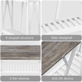 UYIHOME Farmhouse Entryway Console Table, 39.3inch Sofa Table Behind The Couch, Narrow Entryway Table for Hallway, Living Room, Foyer, Oak Grey UYIHOME