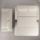 GNIXUU 70.1" Queen Pull Out Sofa Bed, Velvet Convertible Sleeper Sofa Couch with 2 Soft Pillows, Comfy Futon Bed Pull Out Couch for Living Room, Apartment, Small Space(Beige) GNIXUU