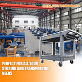 HPDMC 500 lbs Capacity Service Utility Cart, 36'' x 24'' HPDMC