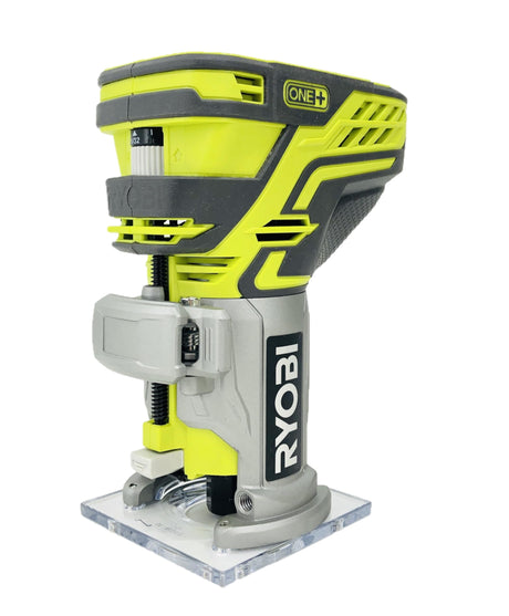 Ryobi P601 One+ 18-Volt Lithium Ion Cordless Fixed Base Trim Router with Tool Free Depth Adjustment (Tool Only) (Non-Retail Packaging) RYOBI