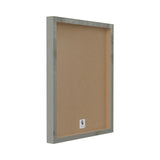 Stupell Industries Bottles and Plants Farm Wood Textured, Design by Anne Tavoletti Wall Art, 11 x 14, Multi-Color for Living Room, Grey Framed Stupell Industries