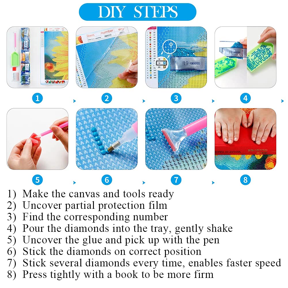 MasxcupLy DIY 5D Diamond Painting Baseball by Number Kits for Adults, Full Round Drill Diamond Art Painting Sports Picture Gift Home Wall Decor.(12X16in,baseball-12) MasxcupLy