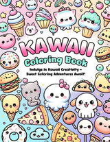 Kawaii Coloring Book - A Delightful Kawaii Coloring Wonderland WoodArtSupply