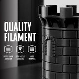 HATCHBOX 1.75mm Dark Green High Speed PETG 3D Printer Filament, Dimensional Accuracy +/- 0.03 mm, 1 kg Spool, Compatible with FDM Printers for Fast, Precise Printing HATCHBOX