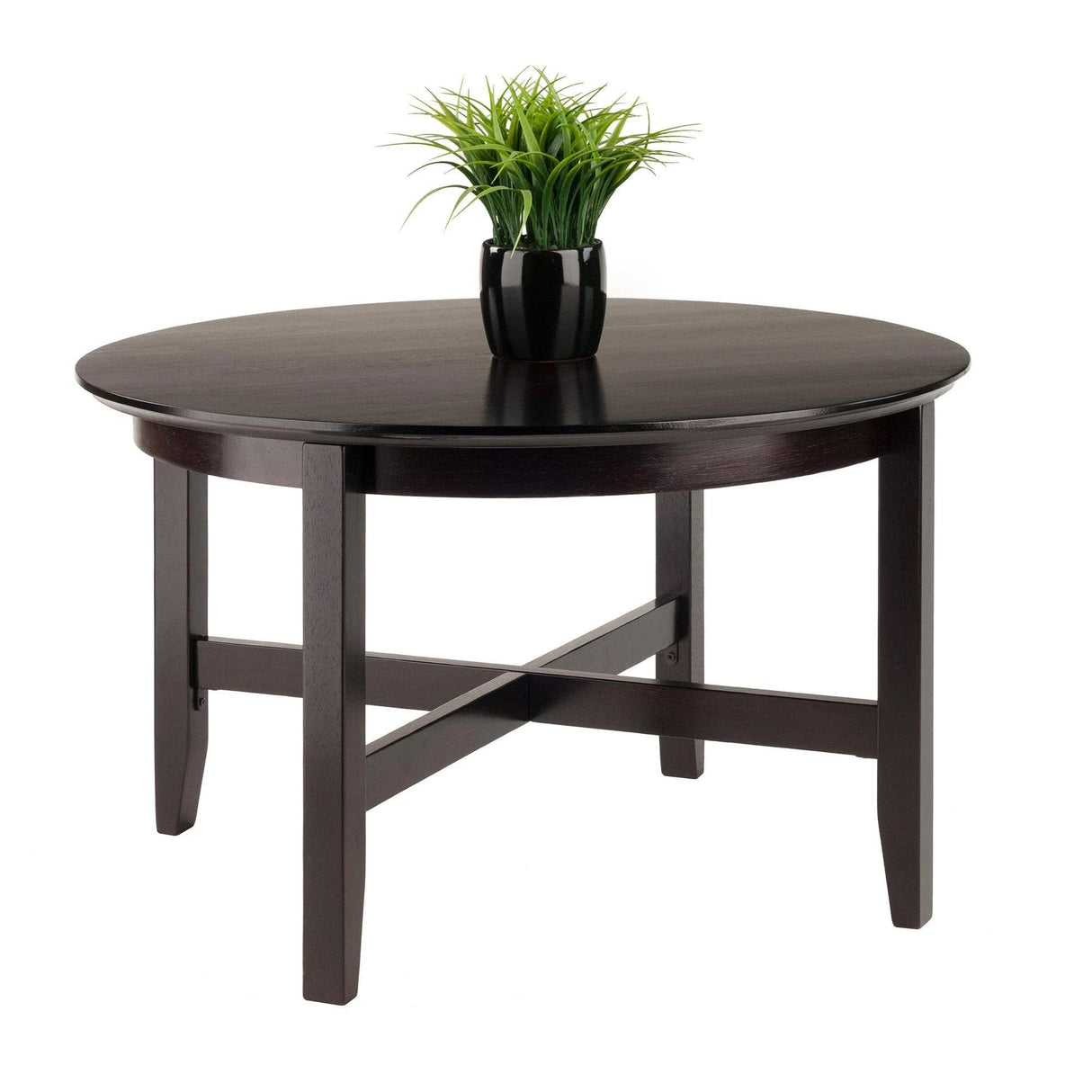 Winsome Wood Toby Occasional Table, Espresso, 30 x 30 x 18.11 Winsome