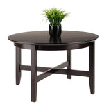 Winsome Wood Toby Occasional Table, Espresso, 30 x 30 x 18.11 Winsome