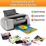 Reastar 4x6 Photo Paper, 160 Sheets Glossy Photo Paper, Photo Paper for Printer, Photo Printer Paper, Glossy Paper for Inkjet Printer, Glossy Brochure Paper Reastar