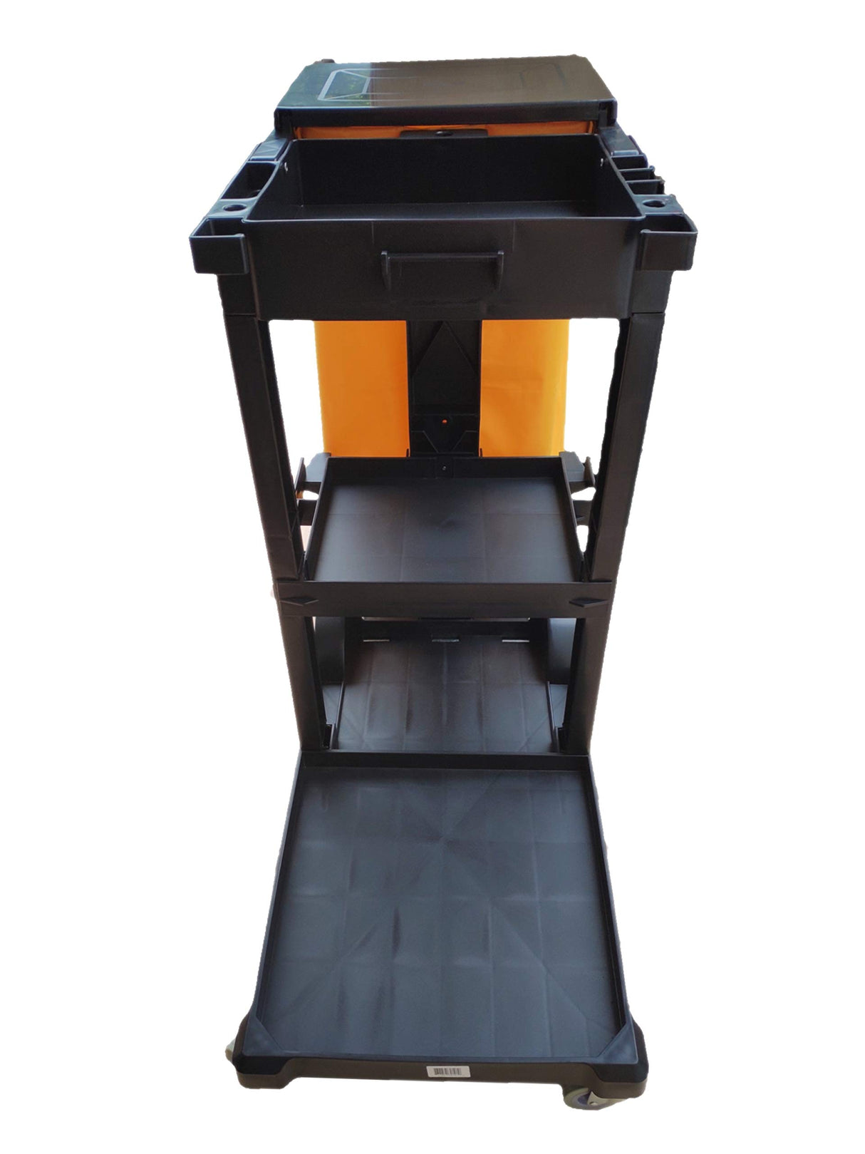 Simpli-Magic 79191 Janitorial Cart, Commercial, Black SIMPLI-MAGIC