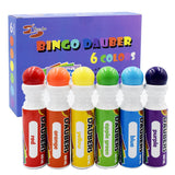 Yuanhe Bingo Daubers Dot Markers - Mixed Colors Set of 6 Pack Yuanhe