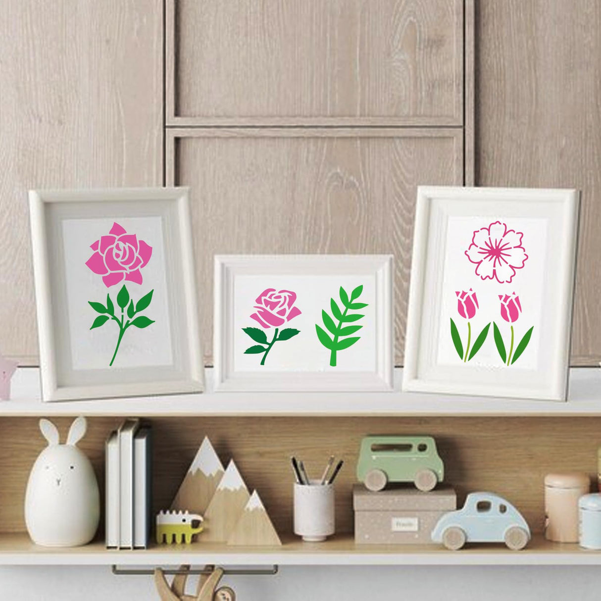 70pcs Small Flower Stencils for Painting on Wood Tiny Nature Leaf Stencils and Patterns Leaves Vine Stencil Floral Template Paint Stencils on Art Craft Canvas Wall Fabric Rock (70 Flower) yhslmh