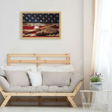 YEGAME 1000 Pieces Baseball American Flag Jigsaw Puzzle for Kids, Teens, Adults & Families, Large Format Jigsaw Puzzle Fun Intellectual Decompressing Educational Games YEGAME