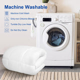 KAYFIA Full Mattress Topper,Extra Thick Mattress Pad Cover for Deep Sleep,3D+7D Snow Down Alternative Fill Overfilled Plush Pillow Top with 8-23 Inch Deep Pocket-White Kayfia