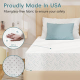 Full Memory Foam Mattress, 10 Inch Memory Foam Mattress in a Box, Fiberglass Free, Medium Feel, Breathable Cooling Layers, Certified Safe Materials for Pressure & Pain Relief, Soft and Comfortable Hoowlpoen