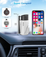 NACS to J1772 Adapter, Max 80Amp 250V J1772 EV Charging Adapter to Tesla Charger, Compatible with Tesla High Power Wall Connector, Home Mobile Chargers, Destination Charger, Suits for SAE J1772 EVs SEGUMA