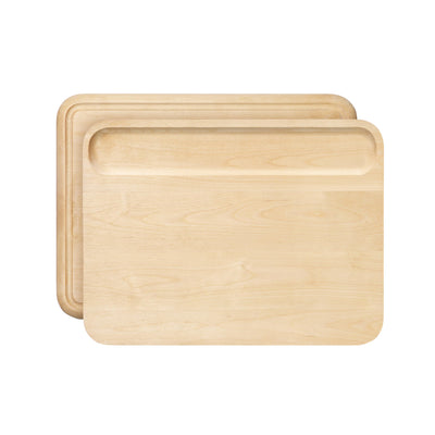Caraway Cutting Board - Medium (14 x 10”) - Double Sided Wood Cutting Board - Made From FSC-Certified Birch Wood - Food-Safe Mineral Oil & Wax Finish
