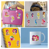 FLYSONG Diamond Art Kits for Kids Adults,DIY Cartoon Princess 22 Pcs Creative Diamond Art Stickers - Gem Painting Craft Mosaic Stickers by Number Kits (Cartoon Princess) FLYSONG