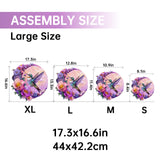Jigfoxy Wooden Puzzles for Adults, Hummingbird Wood Puzzles Adult, Unique Animal Shape Wooden Jigsaw Puzzles for Adults, Birthday Gifts for Puzzle Lovers, Family, Friend (M-11.4 * 10.9in-200 pcs) Jigfoxy