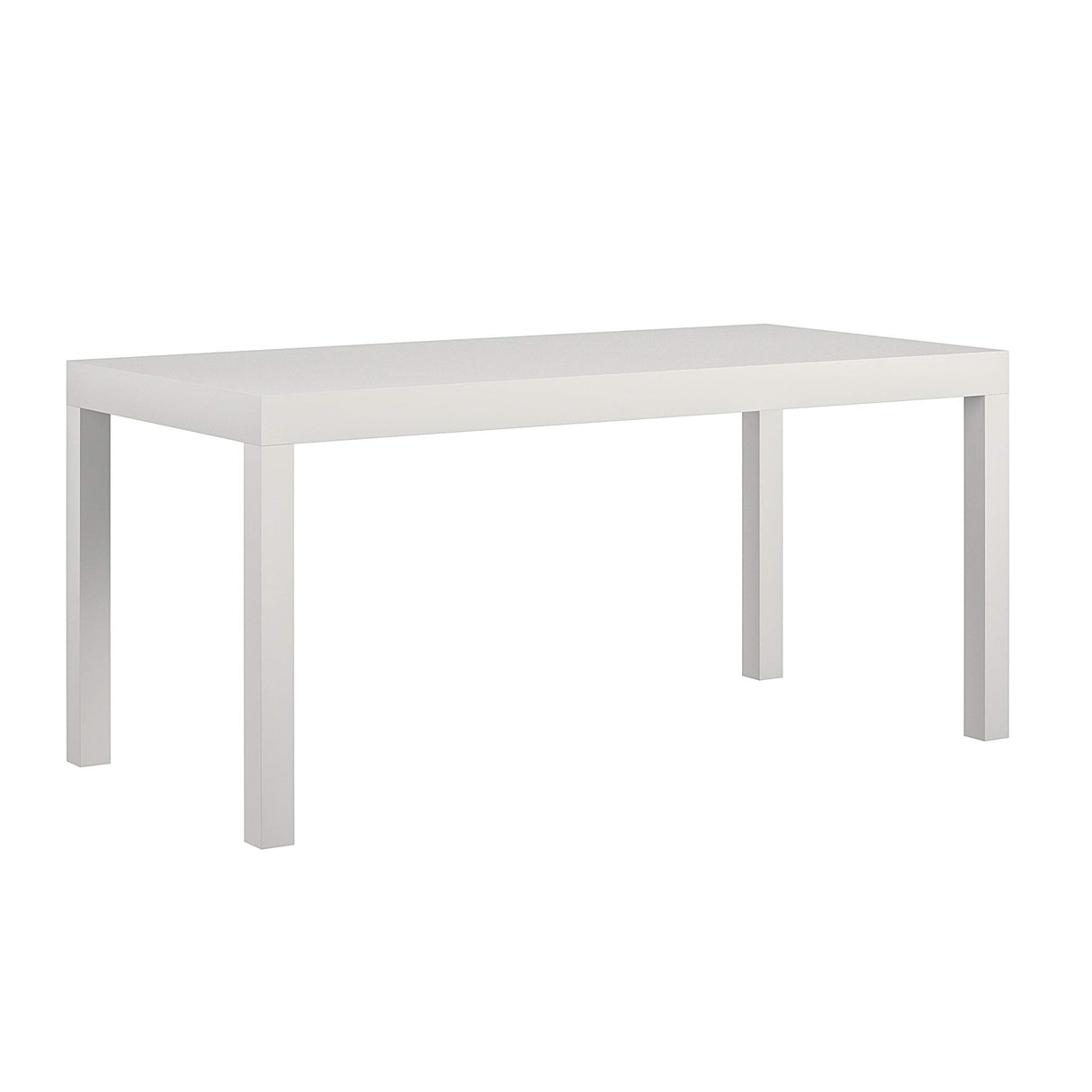 DHP Parsons Modern Coffee Table, White DHP