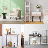 SMARTSTANDARD 28 Inch Hairpin Table Legs, 3 Steel Rods 1/2 Inch Pipe Diameter, 800lbs Load Capacity, Mid-Century Style for Coffee Table, Side Table, Night Stand (Black, 4PCS) SMARTSTANDARD