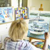 ESRICH Canvas Boards for Painting 8x10 Inch, 56 Pack Bulk 8x10 Inch Canvases for Painting- Cotton Canvas Panels for Oil, Acrylic & Watercolor Painting. ESRICH