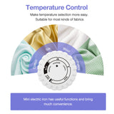 Mini Crafts Iron Handy Heat Press Machine Kit Portable with PVC Doormat for Heat Transfer, Charging Base Accessories for DIY T-Shirt Shoe Bag Vinyl Projects KPX