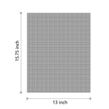 AOOCAN Grill mesh mat - Set of 5 Non Stick BBQ Grill mats, Heavy Duty, Reusable Grilling mats, Easy to Clean - Works on Gas, Charcoal, Pellet Grill - 15.75 x 13 in, Black Aoocan