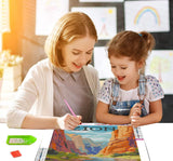 6 Pack National Park Diamond Art Kits for Adults Beginners,Diamond Painting Kits for Adults,5D Full Drill DIY Diamond Dot Gem Art Kit Wall Home Decor Arts Craft 12x16 inch Tiwabb