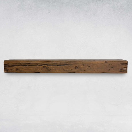 Urbandi URBANDI Fireplace Mantel, Distressed, Rustic, Floating Shelf, Modern, Real Wood. 72Lx6Hx8D, Provincial Urbandi