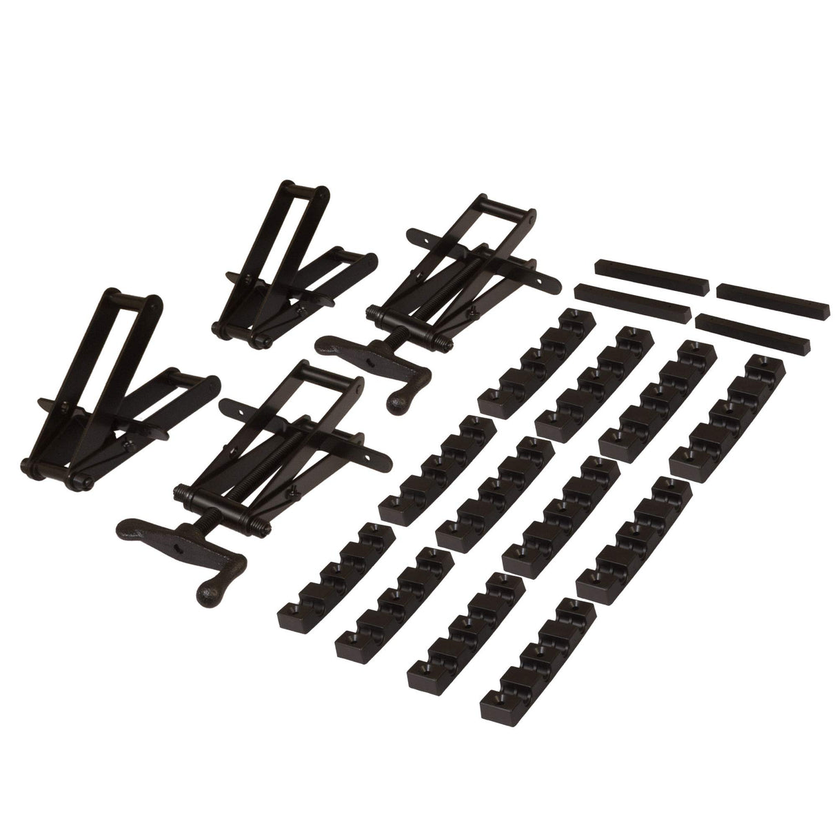 Peachtree Woodworking Supply 2 Pack of 4 Way Pressure Clamps For Clamping Panels - Using Pressure From All Four Directions. For Woodworkers, Cabinet and Furniture Makers (2 four way pressure clamps) Peachtree Woodworking Supply