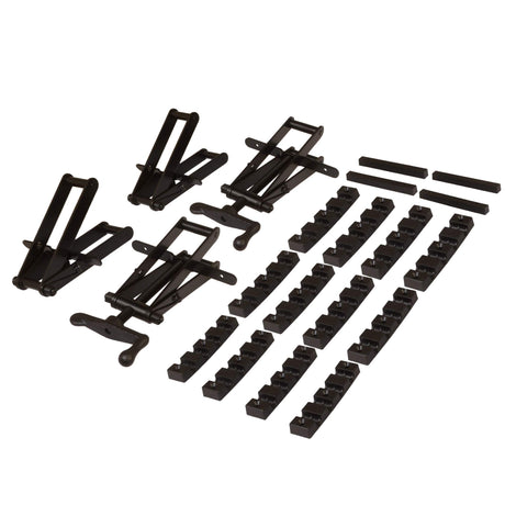 Peachtree Woodworking Supply 2 Pack of 4 Way Pressure Clamps For Clamping Panels - Using Pressure From All Four Directions. For Woodworkers, Cabinet and Furniture Makers (2 four way pressure clamps) Peachtree Woodworking Supply