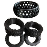 PRILINE TPU Filament PRILINE,98A TPU Flexible Soft 3D Printer Filament 1KG 1.75mm Spool,Black PRILINE