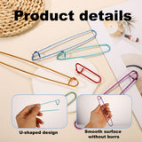 12pcs Knitting Stitch Holders, Handy Yarn Stitch Holder Versatile Knitting Crochet Hook Practical Knitting Needle Holders Colorful Crochet Stitch Holders for Quilting Sewing Knitting (6 Sizes) lasuroa