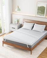 PERLECARE Twin Mattress Topper - 3 Inch Cooling Memory Foam Mattress Pad for Pressure Relief,Bed Topper with Bamboo Cover,Removable & Washable & Non-Slip,CertiPUR-US & Oeko-Tex Certified PERLECARE