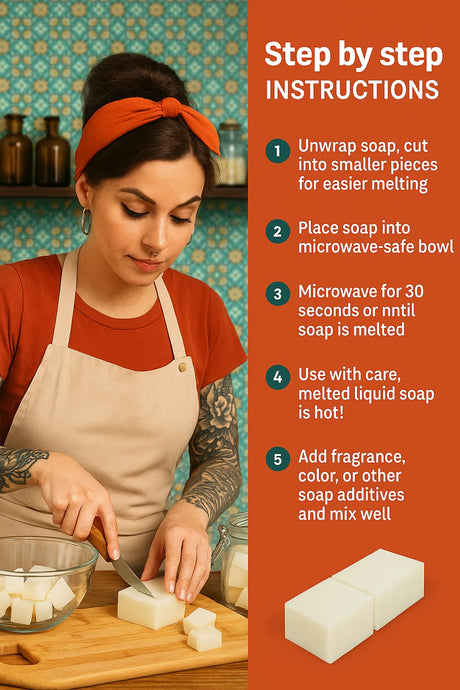 SOAPERSTAR Olive Oil & Goat Milk Melt and Pour Soap Base Kit with Free 50+10 Exclusive Soap Recipes E-Book - Vegan, SLS-Free, Cruelty-Free Soap Making Supplies for DIY – Premium Quality, 100% Natural Soaperstar