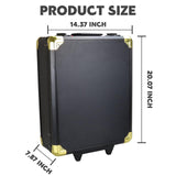 899pcs Home Repair Tool Set Kit for Men, Toolbox Storage Case with 4 Drawers, General Household Tool Kit with Rolling Tool Box, Tool Set Kit for Maintenance, Garden, Homeowner, Handyman -Black Buzleer